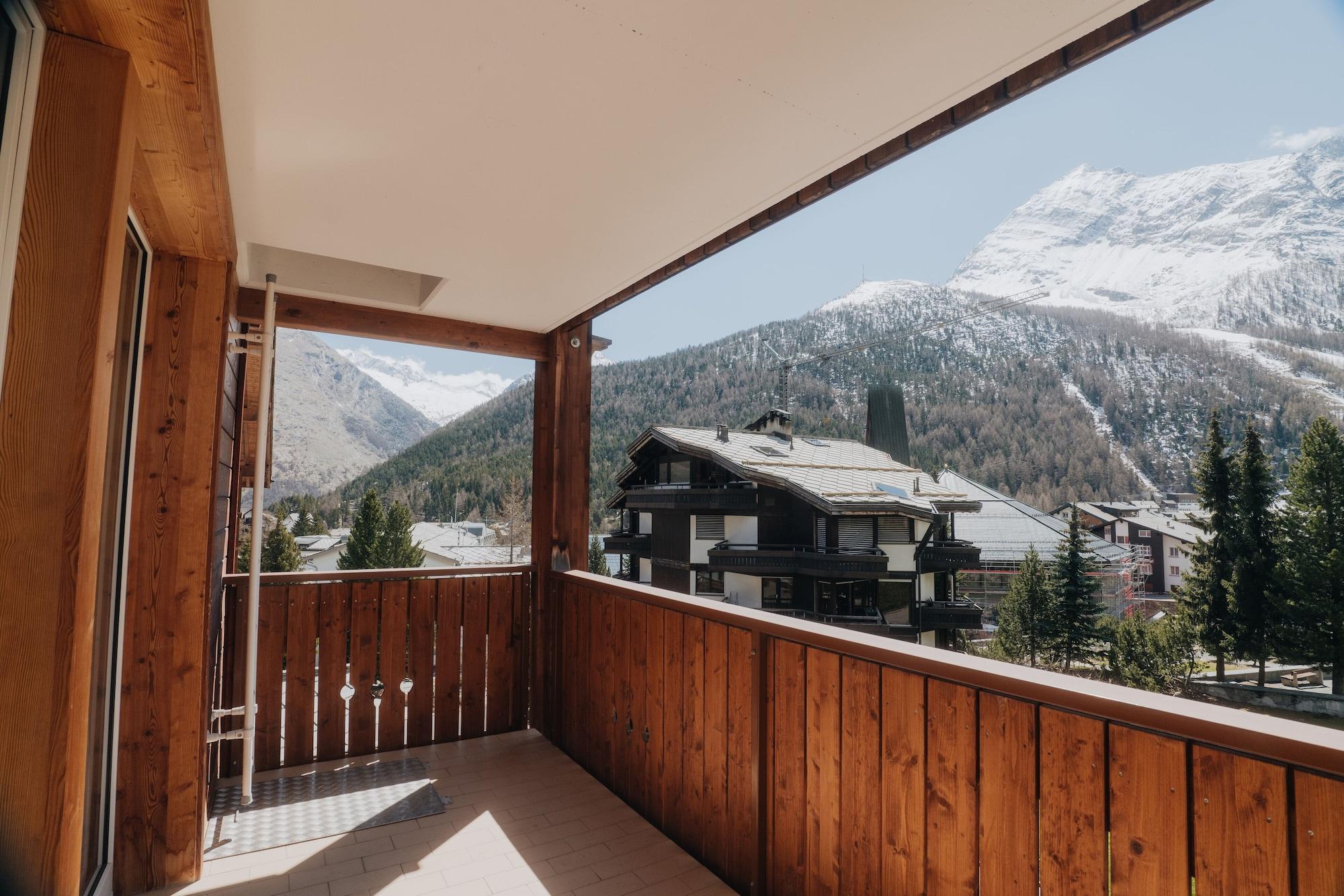 Wellnesshotel Schweizerhof Saas-Fee Bagian luar foto