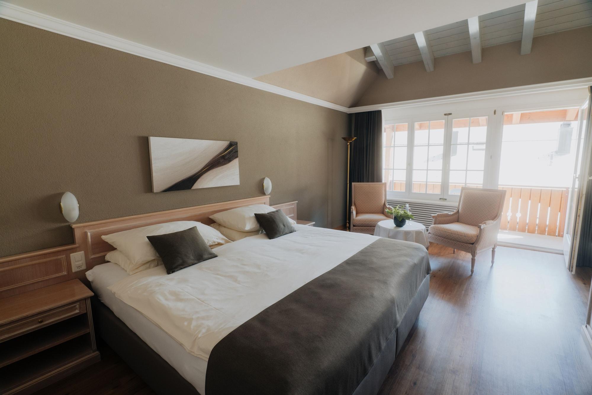 Wellnesshotel Schweizerhof Saas-Fee Bagian luar foto