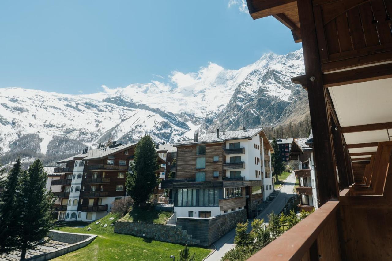 Wellnesshotel Schweizerhof Saas-Fee Bagian luar foto
